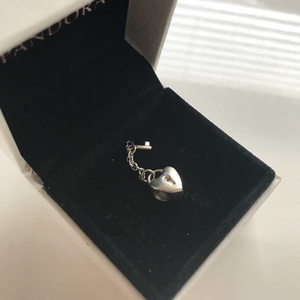 Pandora charm with key